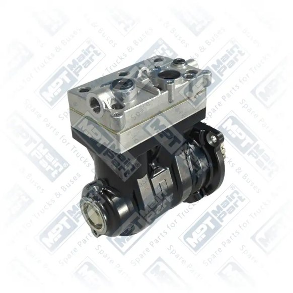 2) 9125120220,9125120280,21749961,21984259, 9125120220 WABCO Compresor de aire, Bicilíndrico, MPT Main Part