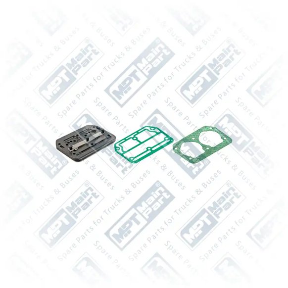 1) SEB01000004,1283817, 1283817 DAF F95 Compressor de ar, Placa da válvula, MPT Main Part