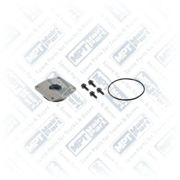 1) 4110426602,0001300232,02985137, A0001300232 MERCEDES BENZ Compresor de aire, Brida del Cigüeñal, MPT Main Part