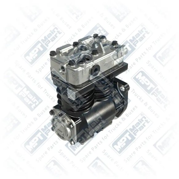 2) 8113270,8129779,LP4850, 8113270 VOLVO Compressor de ar, Cilindro duplo, MPT Main Part
