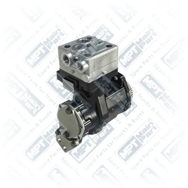 2) 9111550610,2TO100759C, 9111550610 WABCO Compresseur d'air, Mono Cylindre, MPT Main Part