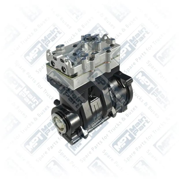 2) 2039907,2573753,2845574,9125220000,9125220020, 2.LK.1003 Air Compressor, With Clutch, MPT Main Part