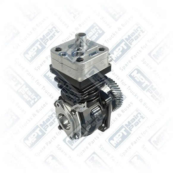 2) 4111540000,9061302915, A9061302915 MERCEDES BENZ ATEGO 2 923 Air Compressor, Single Cylinder, MPT Main Part