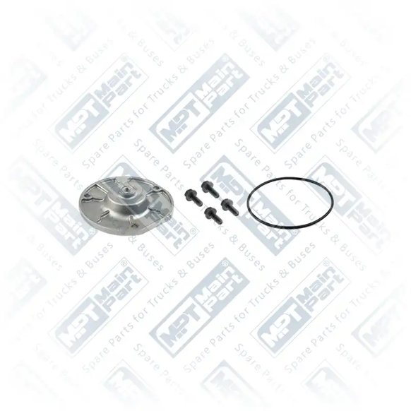 1) 1518349,1696200,3090239, 3090239 VOLVO Compressore d'aria, Flangia dell'albero a gomiti, MPT Main Part