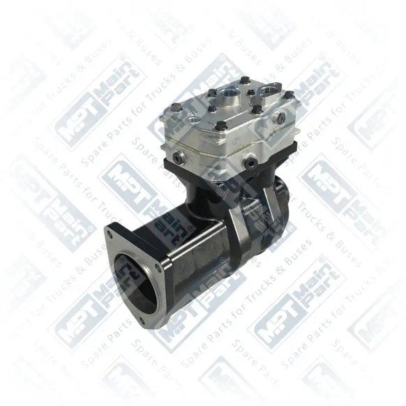 1) 4124420010,5010437567, 7.LK.0202 Compresor de aire, Bicilíndrico, MPT Main Part