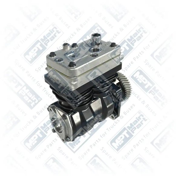2) 9061302415,9061303315,9061304715,4115530030, 9061304715 MERCEDES BENZ TOURO O500 OM906 Компрессор воздуха, Двухцилиндровый, MPT Main Part