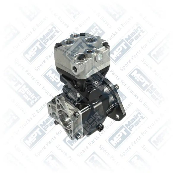 2) K002141000,LK3840,504080656, LK3840K002141000 KNORR-BREMSE Air Compressor, Monocilindrico, MPT Main Part