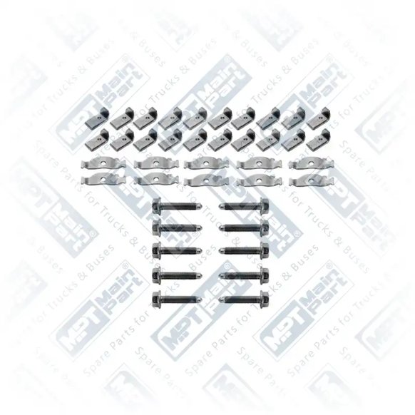 1) 1393560,1393561,1693978, 1693978 DAF Mozzo ruota, Kit di riparazione, MPT Main Part