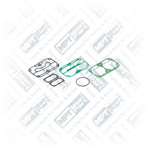 1) 42549151, 6.LP.0713 Compressor de ar, Kit de juntas, MPT Main Part