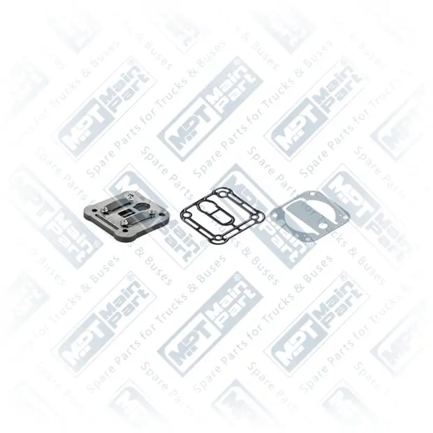 1) SEB01938004, 9.LP.0304 Compressore d'aria, Piastra della valvola, MPT Main Part