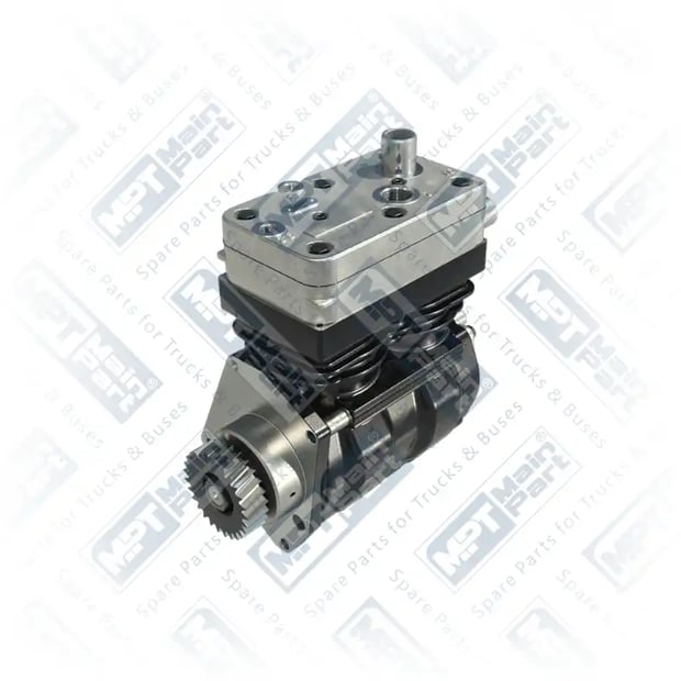 1) 4571300415,4571301215,4571301515,4571302015,9115530000,9115530010,9115530030, 4571301515 MERCEDES BENZ Kompresör, Çift Silindirli, MPT Main Part