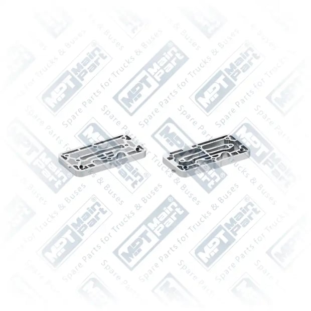 1) , 7.LP.0708 Compresor de aire, Placa de enfriamiento, MPT Main Part