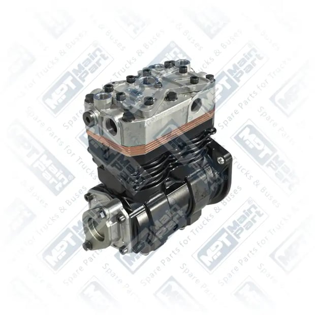2) K126852N00,LK4993,GC462875DC, 16.LK.1101 Compresor de aire, Bicilíndrico, MPT Main Part