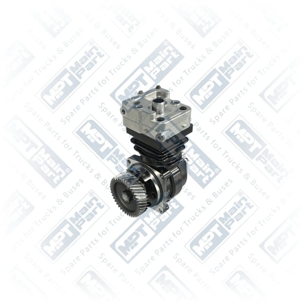 1) 9061304315,9061306215,4123520250, 906 130 62 15 Compressor de ar, Mono Cilindro, MPT Main Part