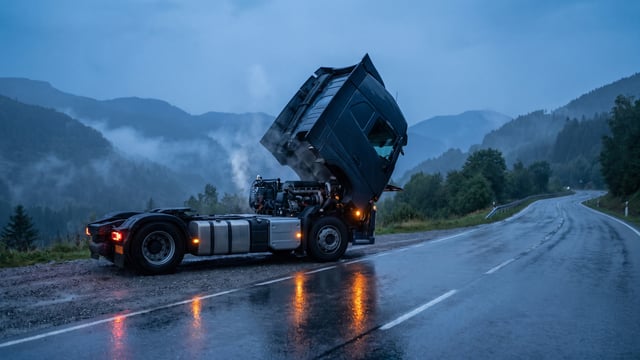 Sobrecalentamiento del motor del camión: causas y revisión