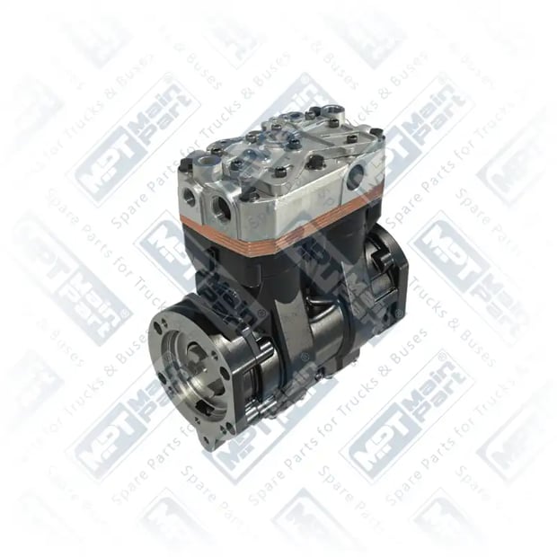 2) 1194456,K035001N00,LP4871,9P921251, 17.LK.0902 Compressor de ar, Cilindro duplo, MPT Main Part