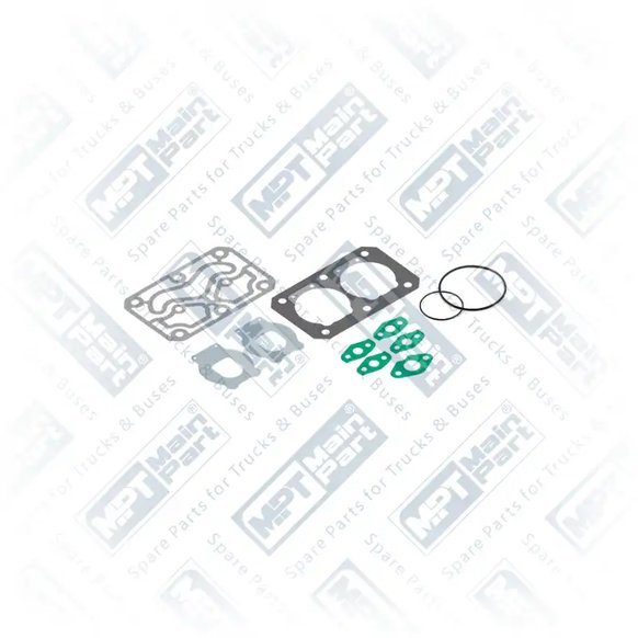 1) 4860565S1,500310906S1,500329471S1,8023474S1,93199704S1,9115060500S1,9115060530S1,9115060540S1, 9115060500S1 WABCO Compressor de ar, Kit de reparo, MPT Main Part