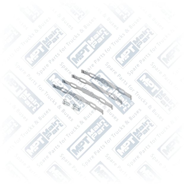 1) 68324769,MBA112,85109894, 26.CP.0410 Forro de Freno, Kit de reparación, MPT Main Part