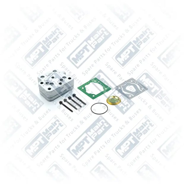 1) , 15.LP.2105 Air Compressor, Cylinder Head, MPT Main Part