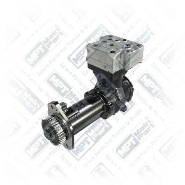 1) 4933564,5266299,5286958,5301080,9111530150, 15.LK.2303 Air Compressor, Monocilindrico, MPT Main Part