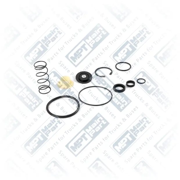 1) 5021170450,7701004735,81521166040,99014360808,2968774,9982371,9730010002,272517,0005865742,802144, 23.BS.0201 Válvula de relé, Kit de reparo, MPT Main Part