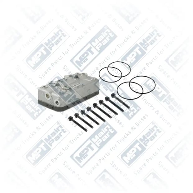 1) , 3.LP.0901 Compressor de ar, Cabeçote, MPT Main Part