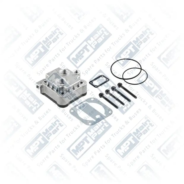 1) , 9.LP.0301 Компрессор воздуха, Головка блока, MPT Main Part