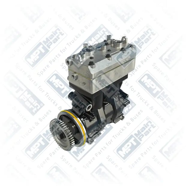 1) 9125180060,1883120, 5.LK.1502 Compresor de aire, Bicilíndrico, MPT Main Part