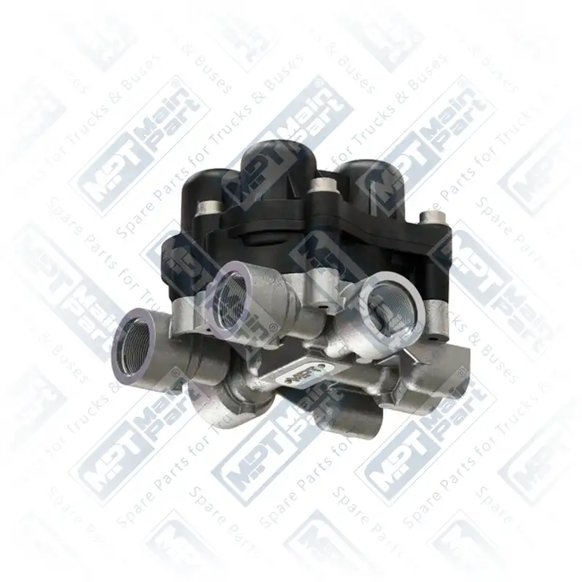 1) 81521516095,81521516098,81521516099,81521516105,81521516106,81525156105,AE4609,II37460N00, 22.BS.0147 Válvula de protección de 4 circuitos, MPT Main Part