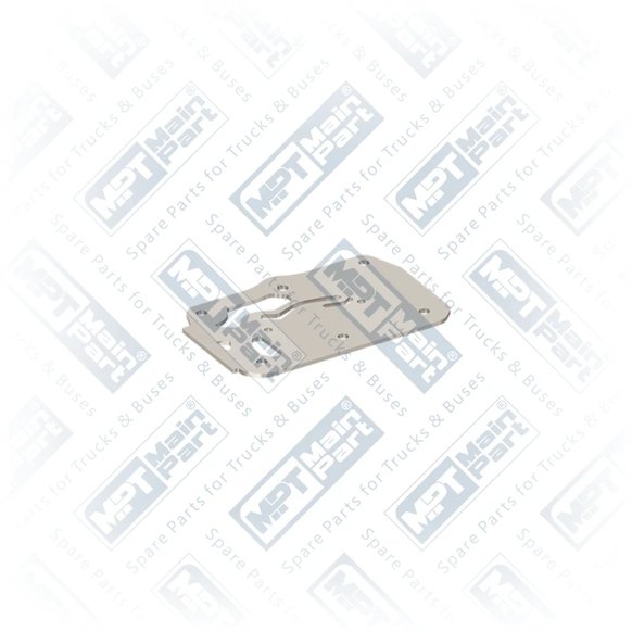 1) , 7.LP.0205 Compresor de aire, Placa de enfriamiento, MPT Main Part