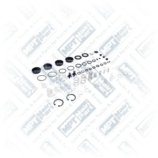 1) 9347050012,0004307206, 23.AS.0242 Valvola di protezione multicircuito, Kit di riparazione, MPT Main Part