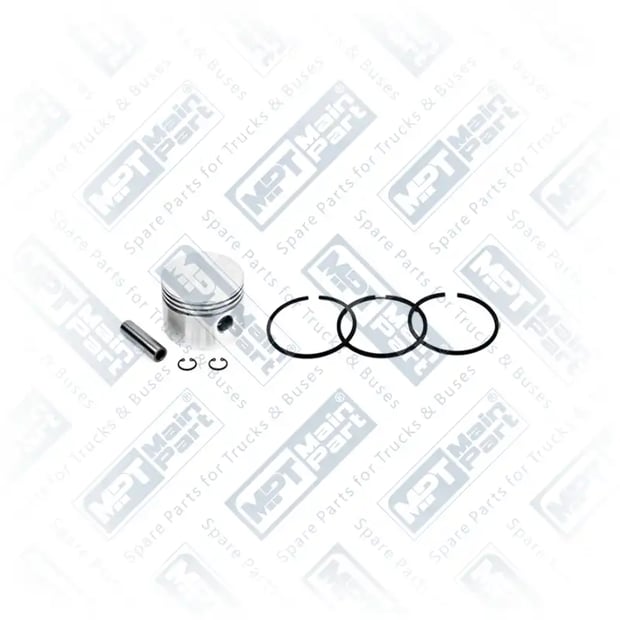 1) , 10.LP.0016 Compressor de ar, Pistão e Anel, MPT Main Part
