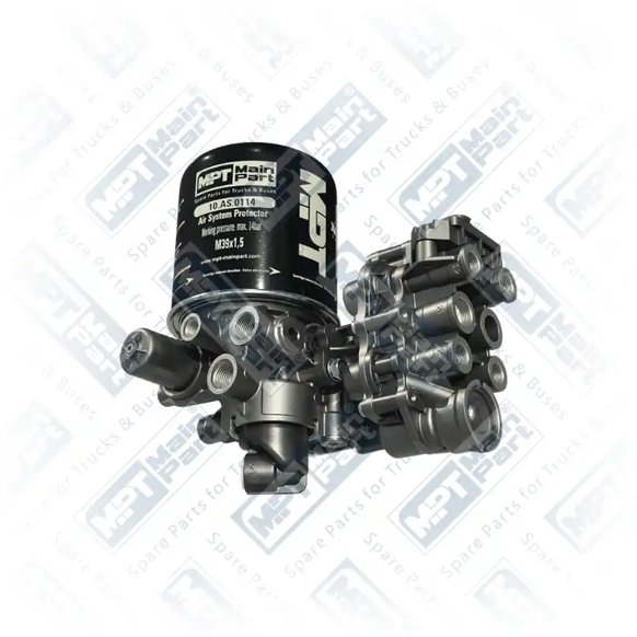 1) K043828,K043828N00,ZB4732, K043828N00 KNORR-BREMSE Hava İşlem Ünitesi, Komple, MPT Main Part