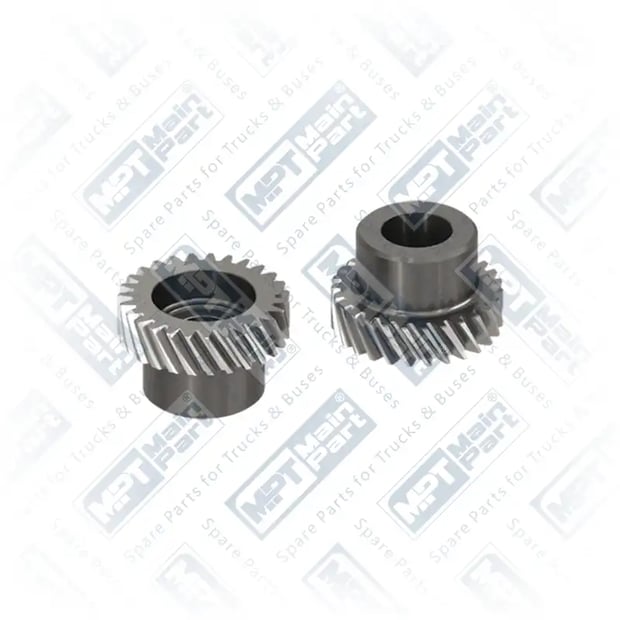 1) 4571321305, A4571321305 MERCEDES BENZ TOURO O500 Compressore d'aria, Ingranaggio, MPT Main Part