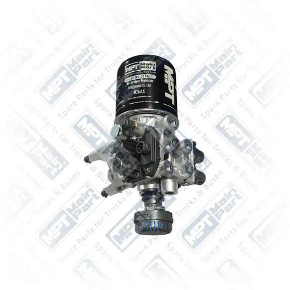 1) 9325010080, 9325010080 WABCO Осушитель воздуха в сборе, Полный, MPT Main Part