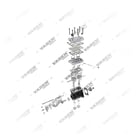 9115531050,4571302715, 1100 020 001 Double cylindre, Compresseur d'air, Vaden