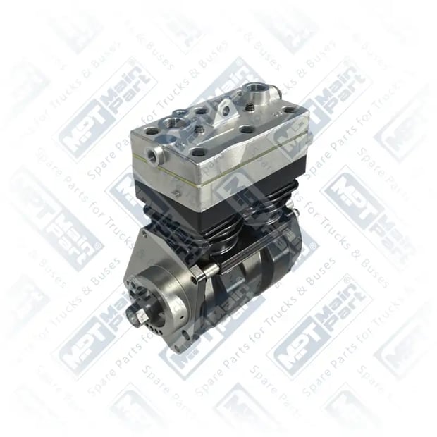 1) 9125102000SP1,4571306915SP1, 4.LK.2510 Compressor de ar, Cilindro duplo, MPT Main Part