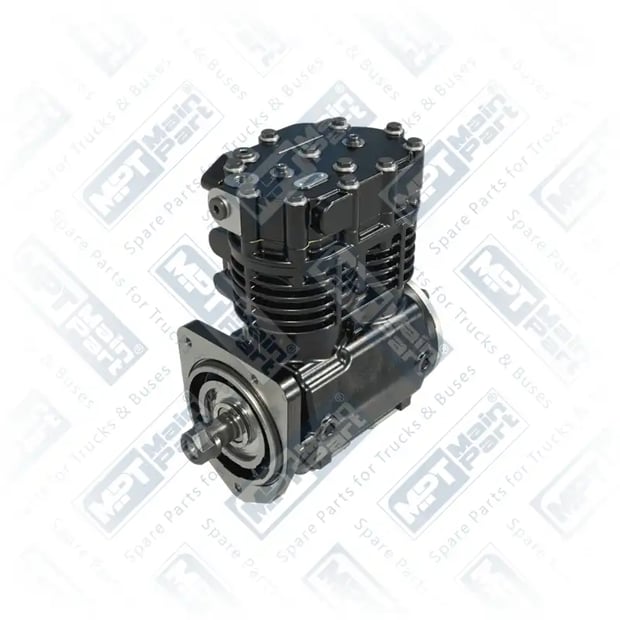 1) 1189107,1314107,1348920,301525,KZ996, 2.LK.0402 Compresor de aire, Bicilíndrico, MPT Main Part