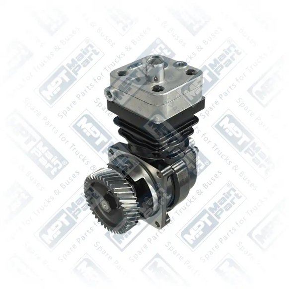 1) 9061301215,9061304215,9061305115,4111540030, 906 130 51 15 Kompresör, Tek Silindir, MPT Main Part