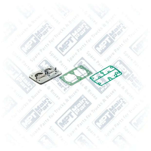 1) SEB01034004,1361262, SEB01034004 KNORR-BREMSE Compresseur d'air, Plaque de soupape, MPT Main Part