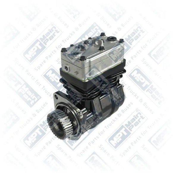 1) 9115051500,9115051507,1626060,5003460, 1.LK.1002 Sprężarka powietrza, Dwucylindrowe, MPT Main Part