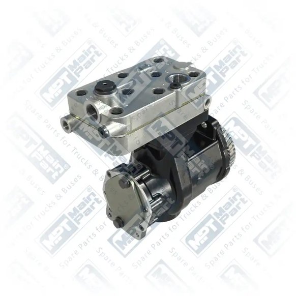 2) 9111555210,2T2100759B, 21.LK.0203 Air Compressor, Single Cylinder, MPT Main Part