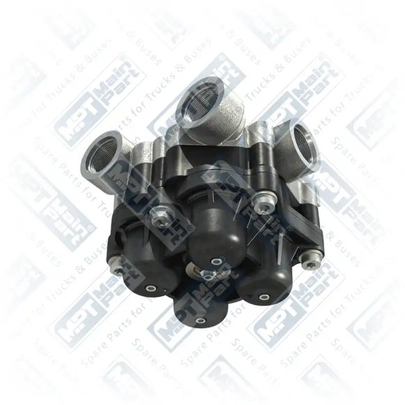 2) 81521516095,81521516098,81521516099,81521516105,81521516106,81525156105,AE4609,II37460N00, AE4609 KNORR-BREMSE 4-Kreis-Schutzventil, MPT Main Part