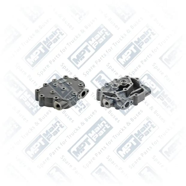 1) 280676, 2.LP.0408 Kompresör, Silindir Kapak, MPT Main Part