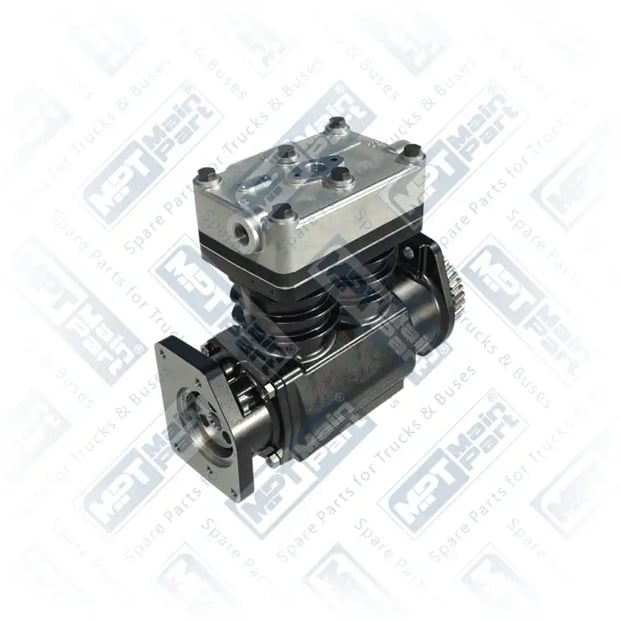 2) 65641,TUFLO550,2K97866M, 17.LK.1902 Compressor de ar, Cilindro duplo, MPT Main Part