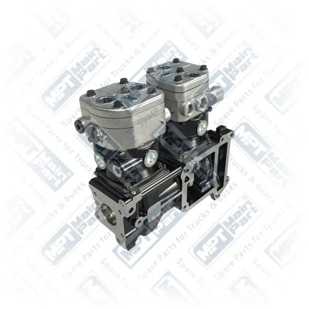 2) 51541007028,51541007130, 3.LK.0306 Air Compressor, Twin Cylinder, MPT Main Part