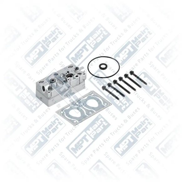 1) 9125129372,22244539, 22244539 Compressor de ar, Cabeçote, MPT Main Part