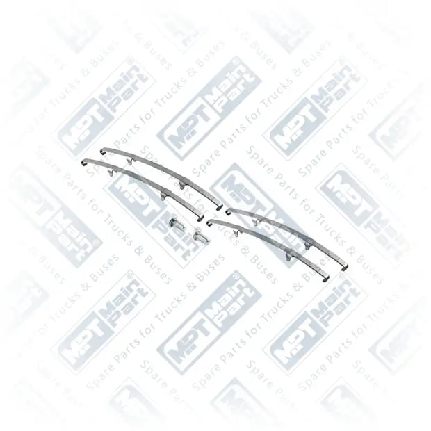 1) MBA104,SJ4093,3092254,5001845969, 26.CP.0399 Lona de freio, Kit de reparação, MPT Main Part