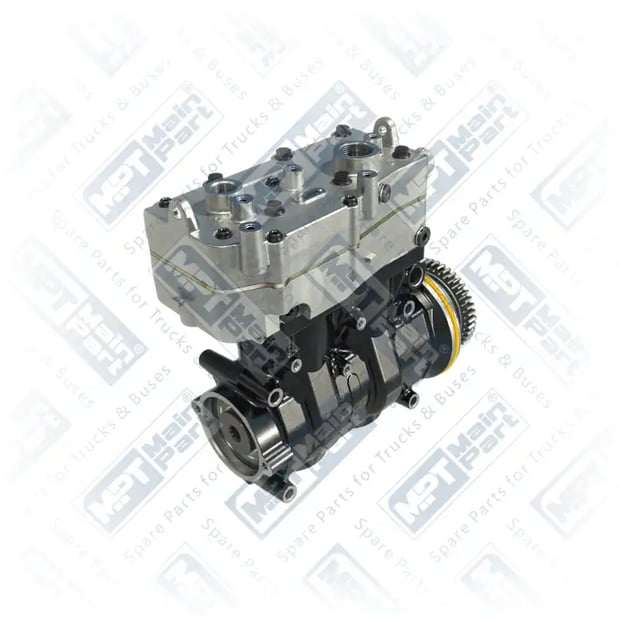 2) 9125180060,1883120, 5.LK.1502 Compresor de aire, Bicilíndrico, MPT Main Part