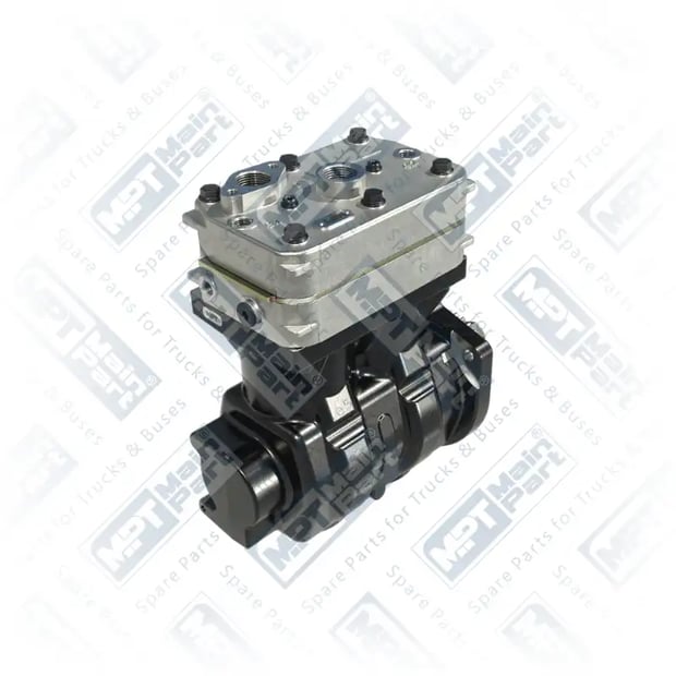 2) 5010550086,5600621115,4124420000, 7.LK.0201 Compressore d'aria, Doppio cilindro, MPT Main Part